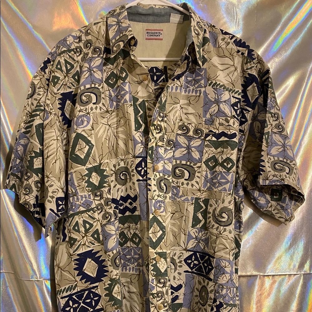 Bugle Boy Printed button down